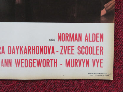 ANDY - B ITALIAN FOTOBUSTA POSTER NORMAN ALDEN TAMARA DAYKARHONOVA 1965 - Rendezvous Cinema