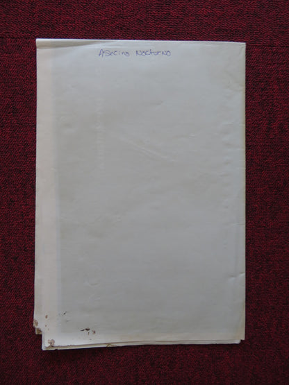 ASESINO NOCTURNO FOLDED MEXICAN POSTER ANDRES GARCIA GREGORIO CASAL 1988 - Rendezvous Cinema