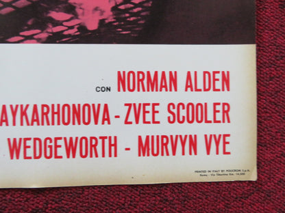 ANDY - F ITALIAN FOTOBUSTA POSTER NORMAN ALDEN TAMARA DAYKARHONOVA 1965 - Rendezvous Cinema