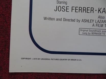 FOREVER YOUNG, FOREVER FREE FOLDED US ONE SHEET POSTER JOSE FERRER 1976 - Rendezvous Cinema