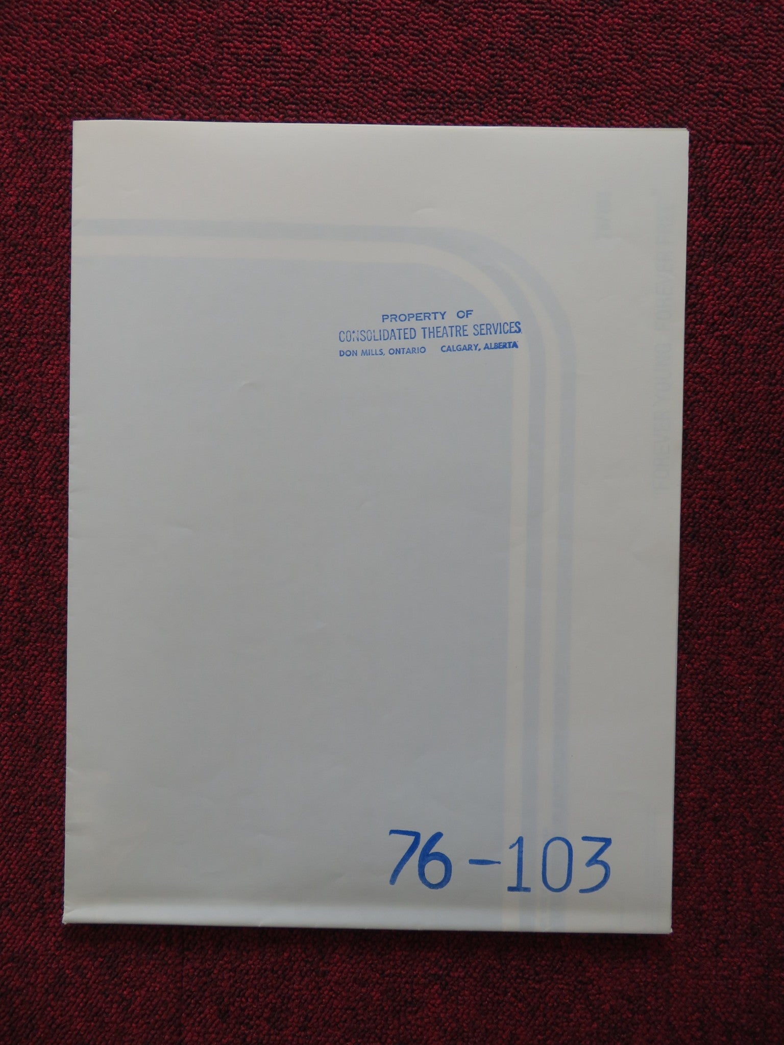 FOREVER YOUNG, FOREVER FREE FOLDED US ONE SHEET POSTER JOSE FERRER 1976 - Rendezvous Cinema