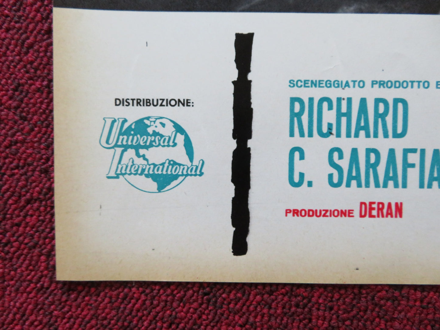 ANDY - H ITALIAN FOTOBUSTA POSTER NORMAN ALDEN TAMARA DAYKARHONOVA 1965 - Rendezvous Cinema