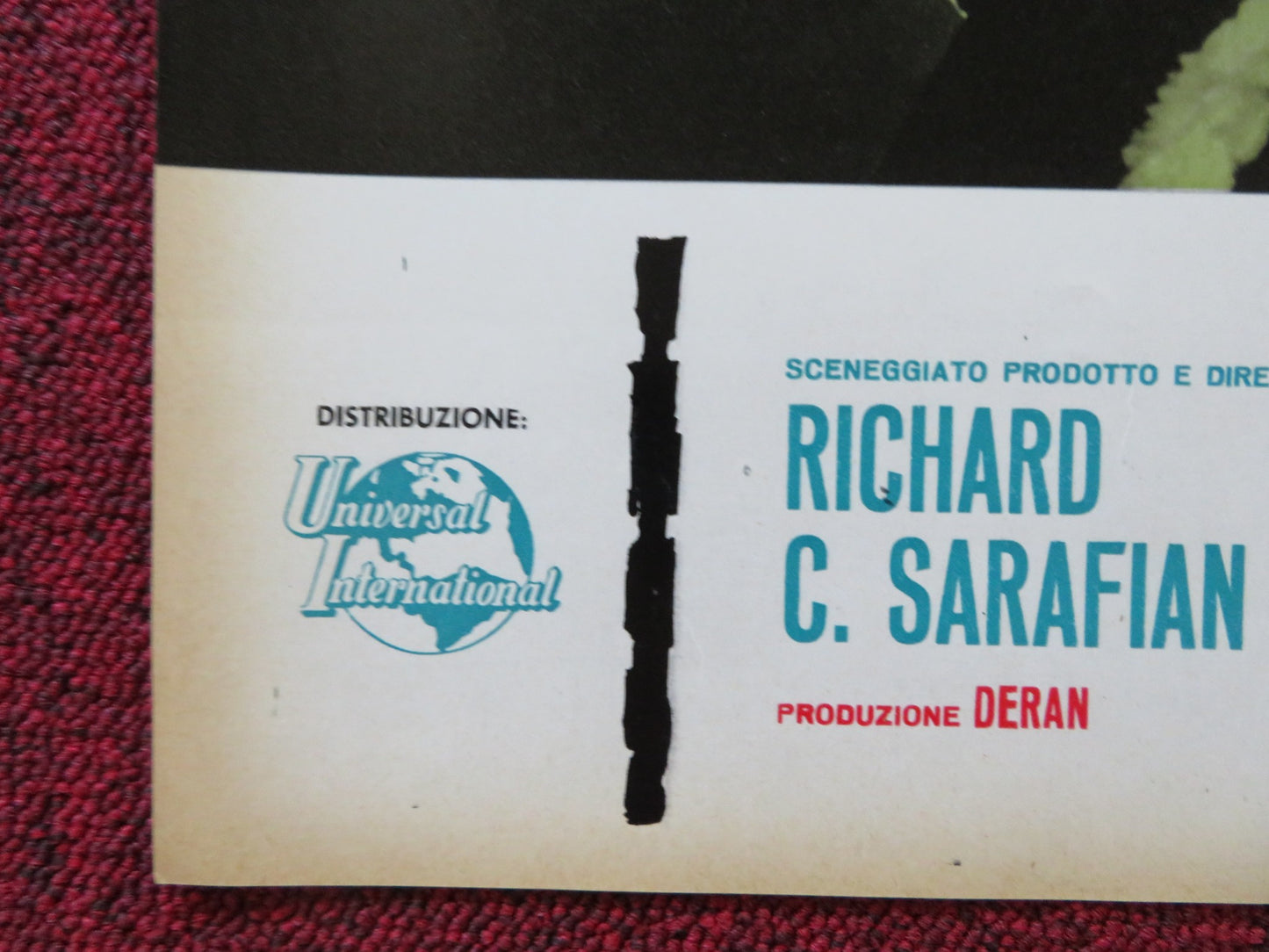 ANDY - I ITALIAN FOTOBUSTA POSTER NORMAN ALDEN TAMARA DAYKARHONOVA 1965 - Rendezvous Cinema