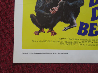 BIRDS DO IT, BEES DO IT - STYLE B FOLDED US ONE SHEET POSTER LEE BERGERE 1975 - Rendezvous Cinema
