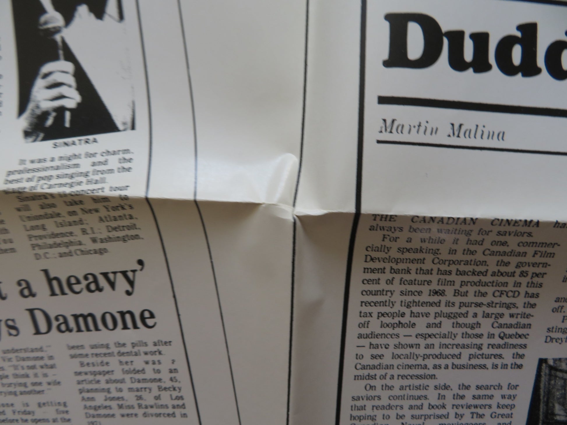 THE APPRENTICESHIP OF DUDDY KRAVITZ FOLDED US ONE SHEET POSTER R. DREYFUSS 1974 - Rendezvous Cinema