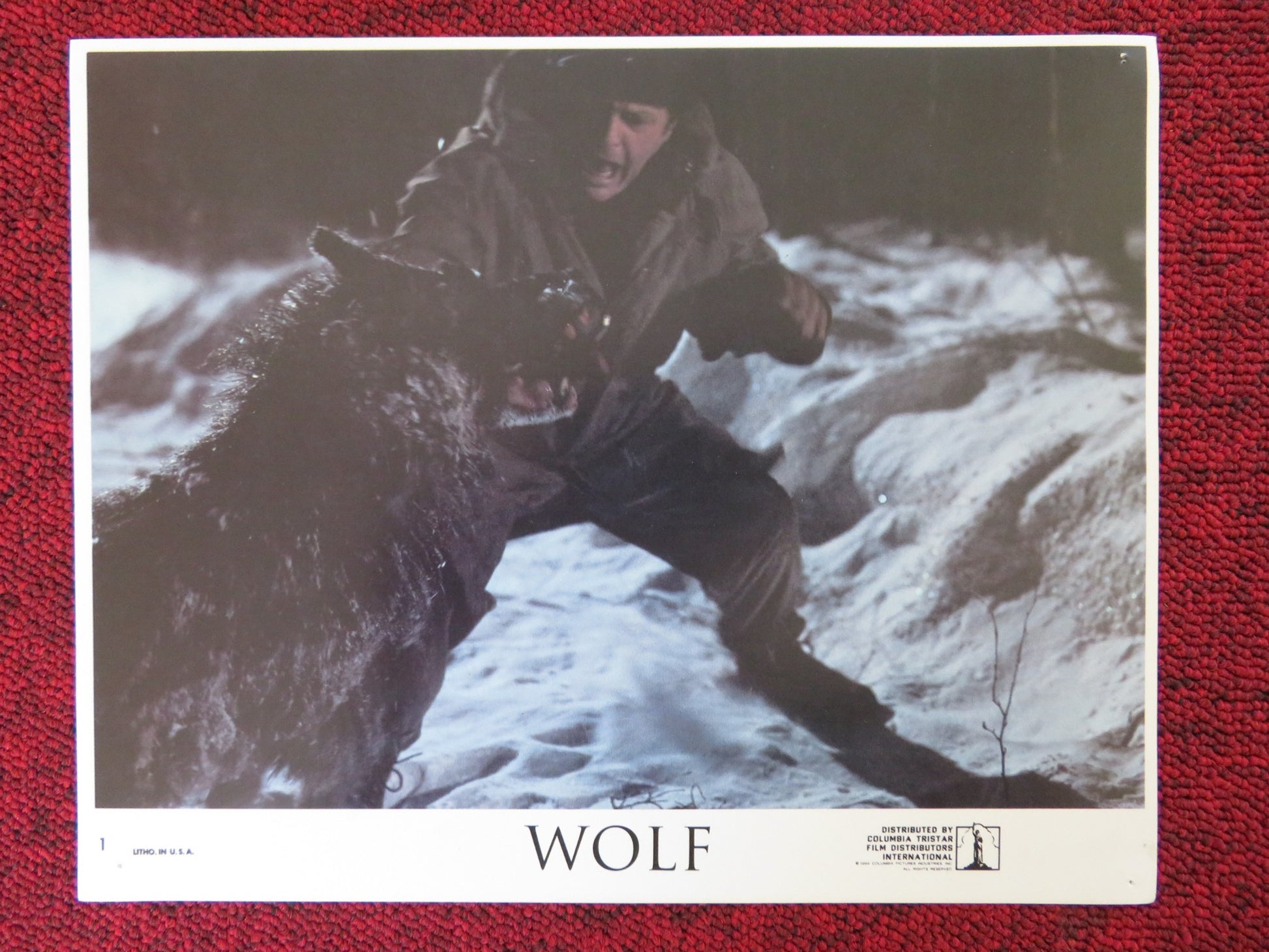 WOLF - 1 LOBBY CARD JACK NICHOLSON MICHELLE PFEIFFER 1994 - Rendezvous Cinema
