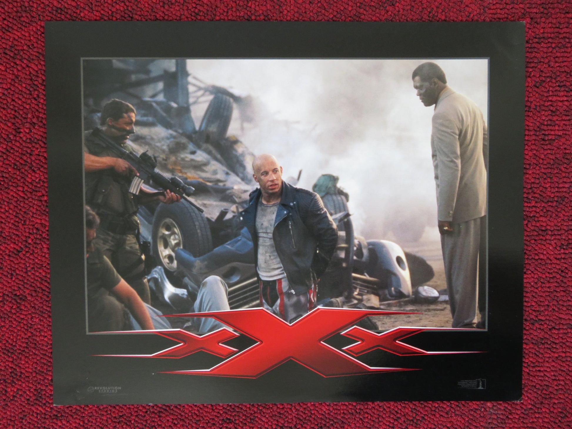 XXX - D LOBBY CARD VIN DIESEL ASIA ARGENTO 2002 - Rendezvous Cinema