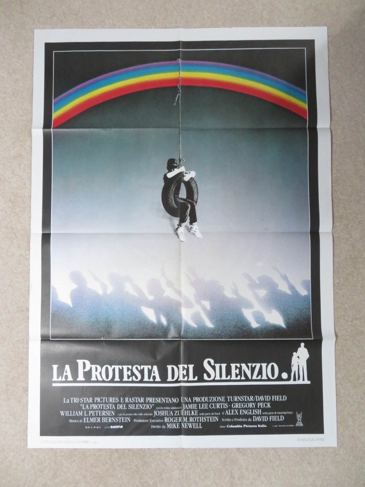 AMAZING GRACE AND CHUCK ITALIAN 2 FOGLIO POSTER D.ALEXANDER JAMIE LEE CURTIS '87 - Rendezvous Cinema