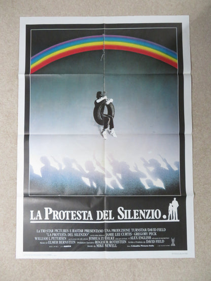 AMAZING GRACE AND CHUCK ITALIAN 2 FOGLIO POSTER D.ALEXANDER JAMIE LEE CURTIS '87 - Rendezvous Cinema