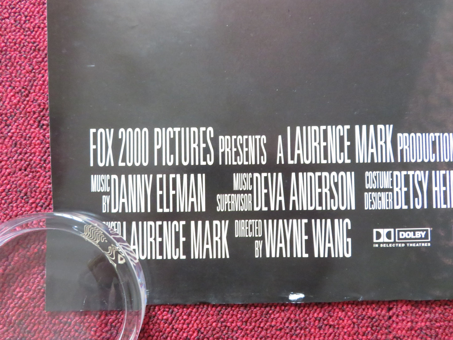 ANYWHERE BUT HERE UK QUAD (30"x 40") ROLLED POSTER SUSAN SARANDON PORTMAN 1999 - Rendezvous Cinema