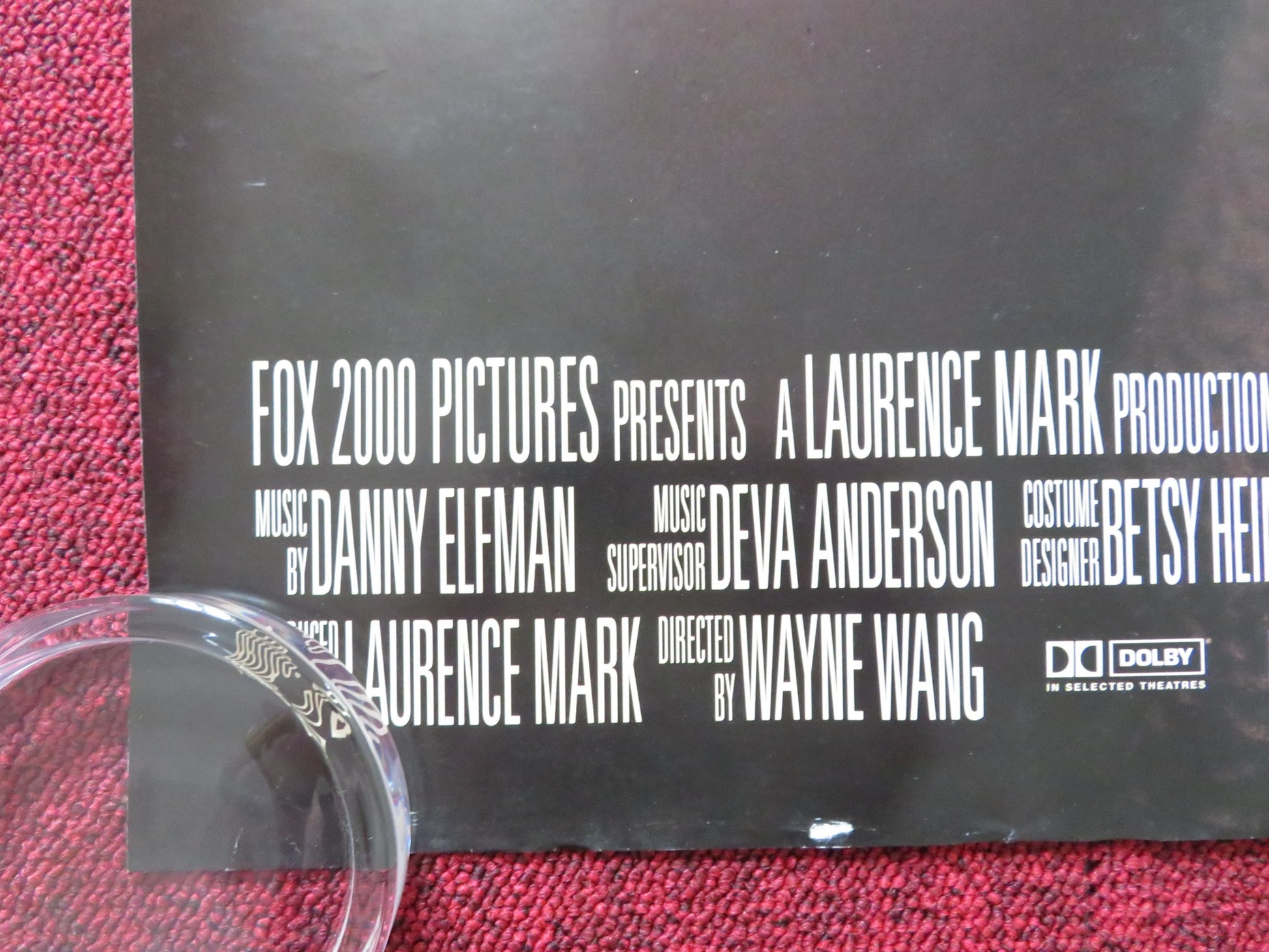 ANYWHERE BUT HERE UK QUAD (30"x 40") ROLLED POSTER SUSAN SARANDON PORTMAN 1999 - Rendezvous Cinema