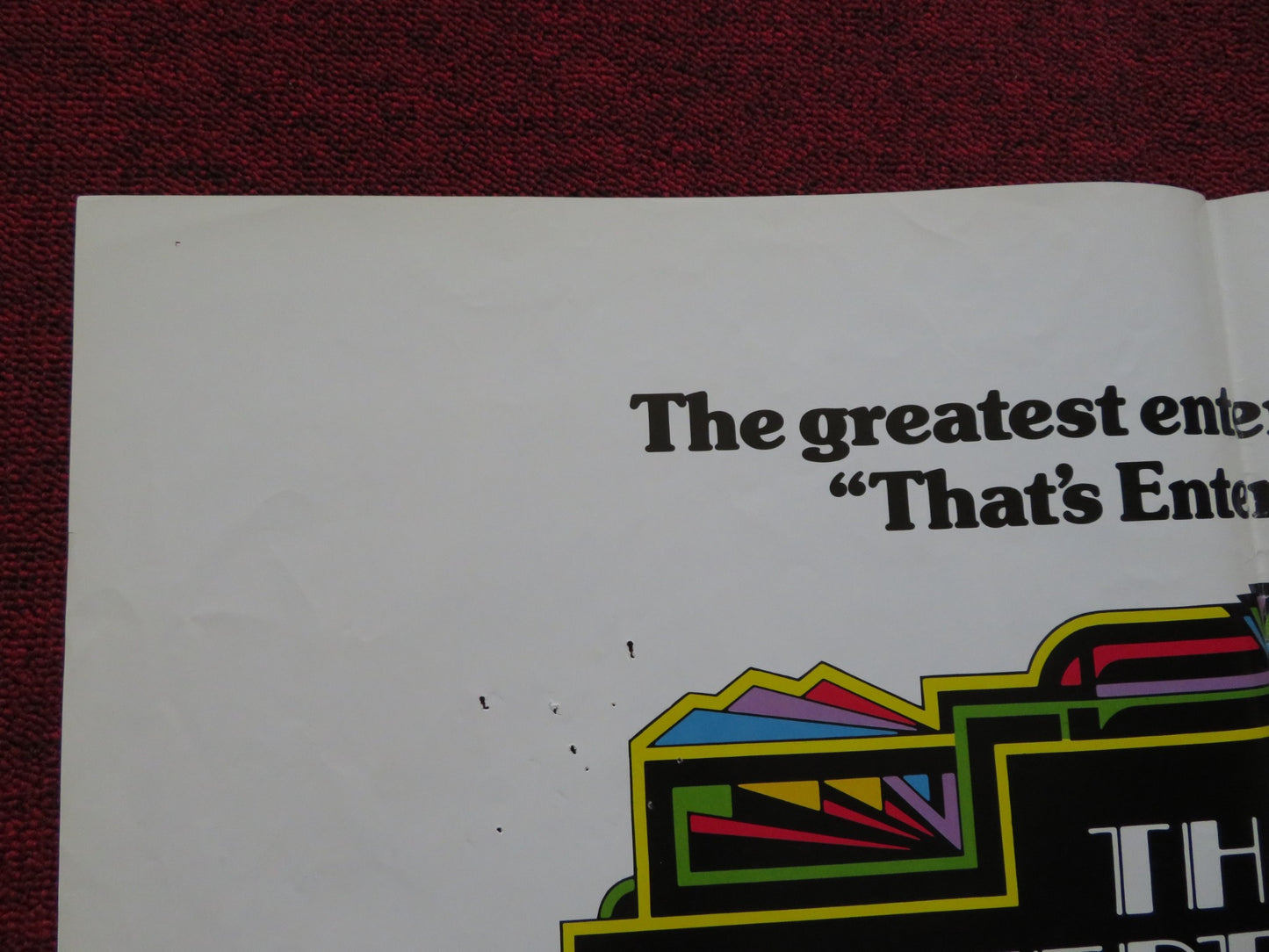 THAT'S ENTERTAINMENT, PART II -STYLE B FOLDED US ONE SHEET POSTER F. ASTAIRE '76 - Rendezvous Cinema