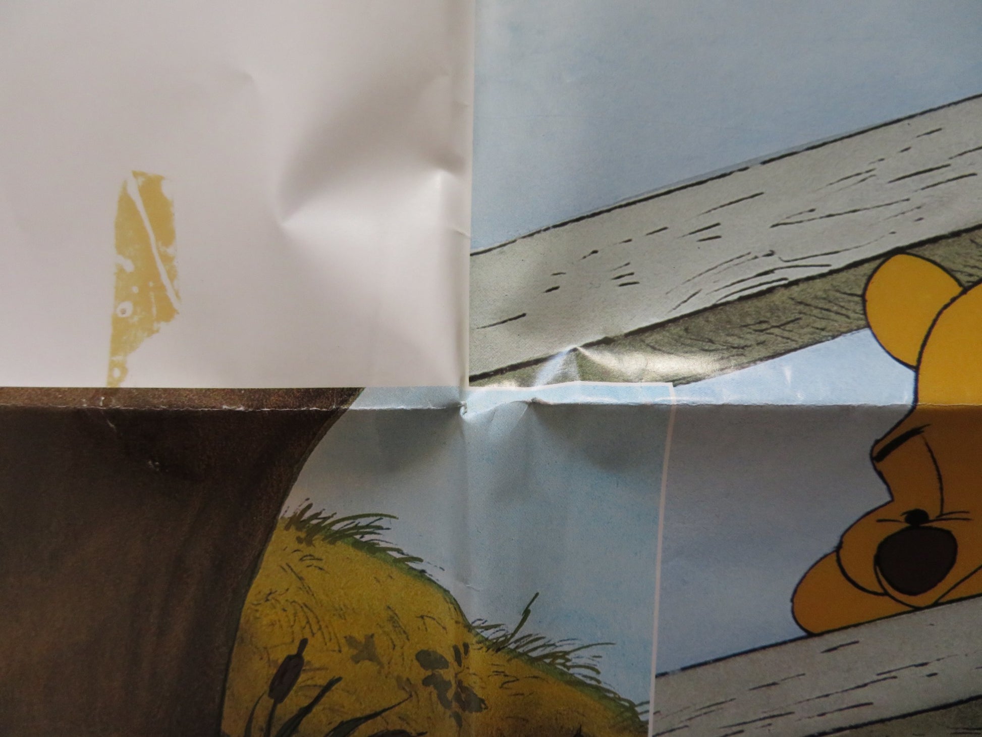 THE SWORD IN THE STONE / WINNIE THE POOH COMBO FOLDED US ONE SHEET POSTER 1983 - Rendezvous Cinema