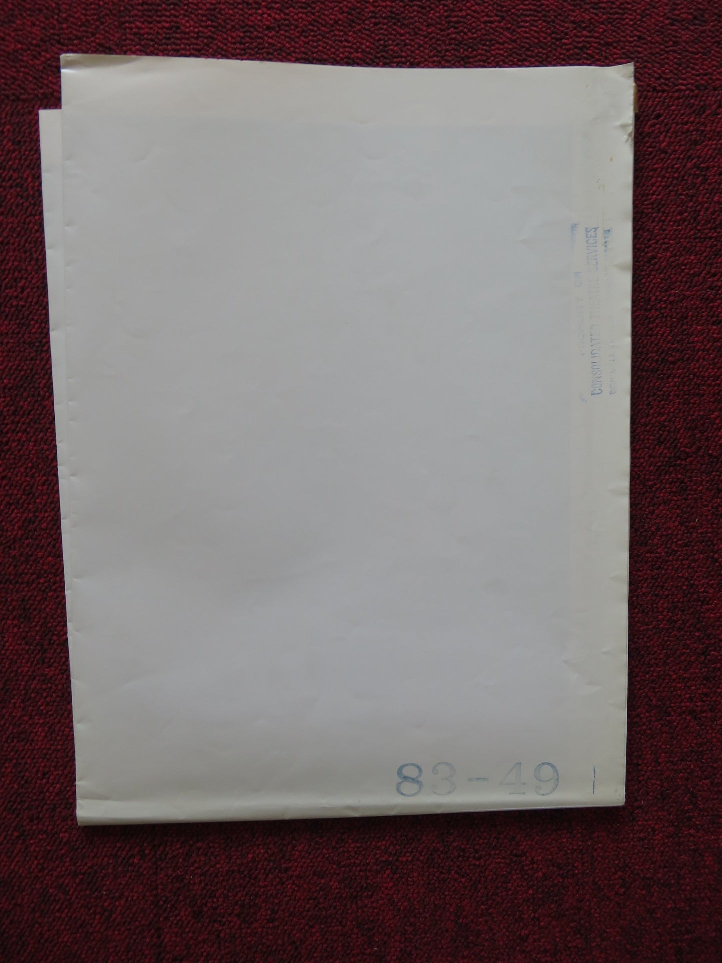 THE SWORD IN THE STONE / WINNIE THE POOH COMBO FOLDED US ONE SHEET POSTER 1983 - Rendezvous Cinema