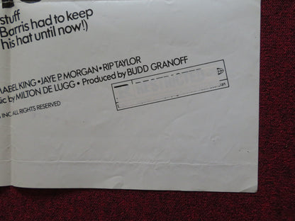 THE GONG SHOW MOVIE FOLDED US ONE SHEET POSTER CHUCK BARRIS ROBIN ALTMAN 1980 - Rendezvous Cinema