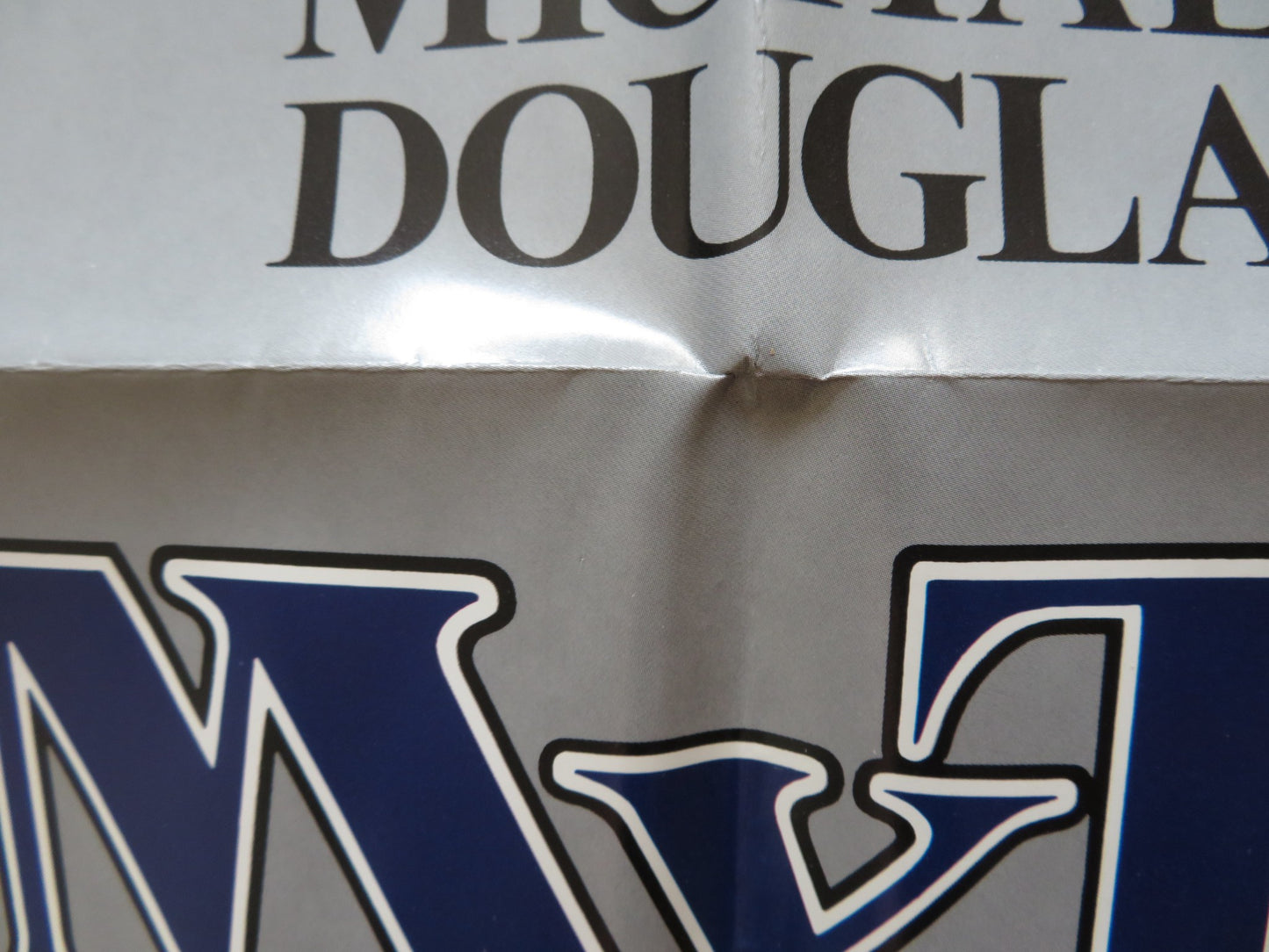 IT'S MY TURN - VERSION A FOLDED US ONE SHEET POSTER MICHAEL DOUGLAS 1980 - Rendezvous Cinema