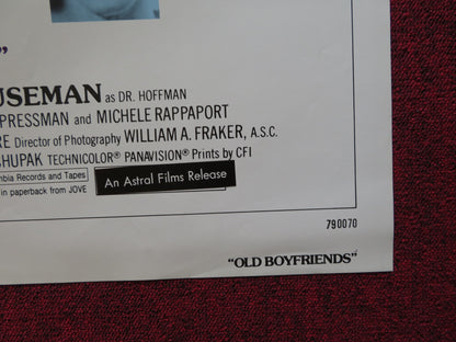 OLD BOYFRIENDS FOLDED US ONE SHEET POSTER TALIA SHIRE RICHARD JORDAN 1979 - Rendezvous Cinema