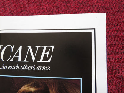 HURRICANE FOLDED US ONE SHEET POSTER JASON ROBARDS MIA FARROW 1979 - Rendezvous Cinema