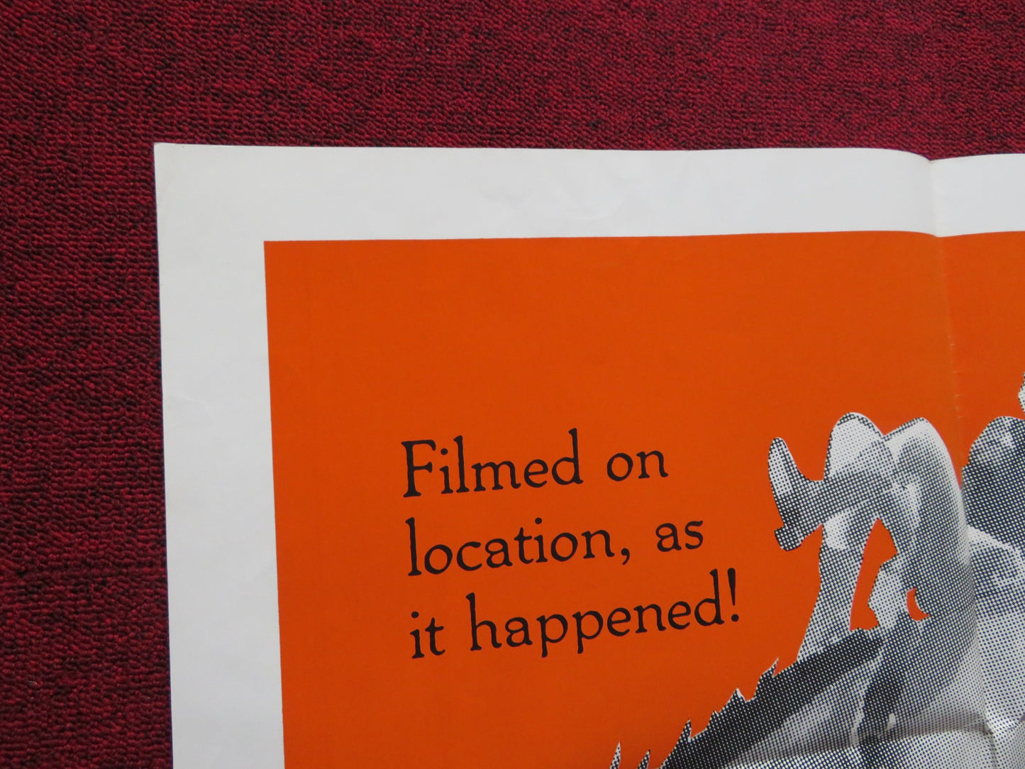 RUN FOR BLUE FOLDED US ONE SHEET POSTER REX ALLEN 1977 - Rendezvous Cinema