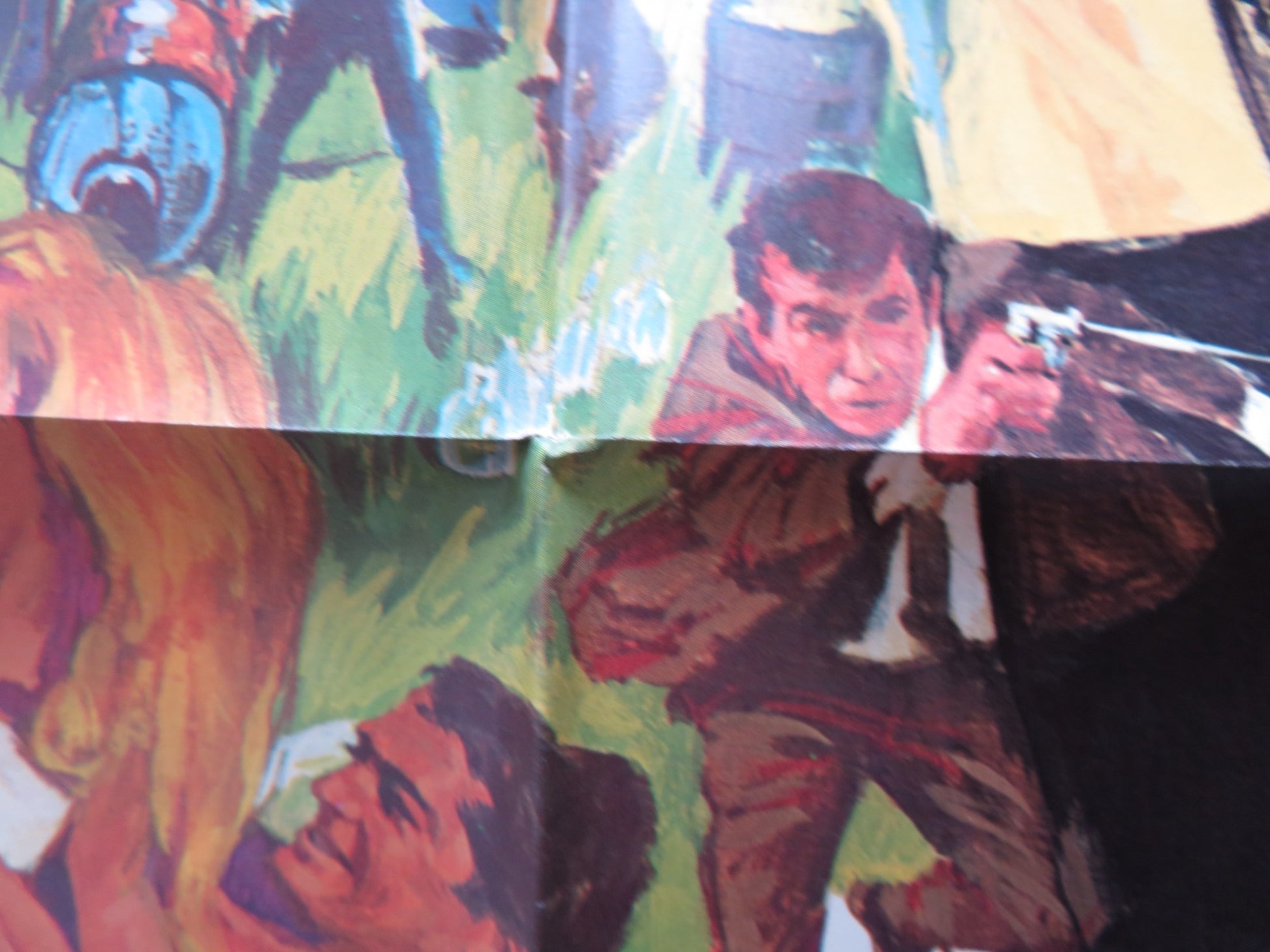 THE ROAD HUSTLERS FOLDED US ONE SHEET POSTER JIM DAVIS SCOTT BRADY 1968 - Rendezvous Cinema