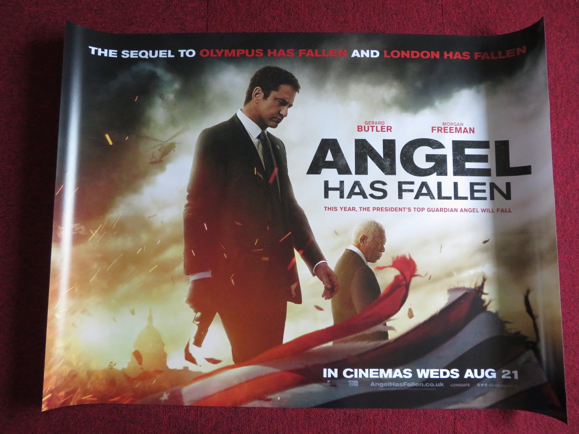 White House Angel Has Fallen Watch Full Movie Olympus/ London