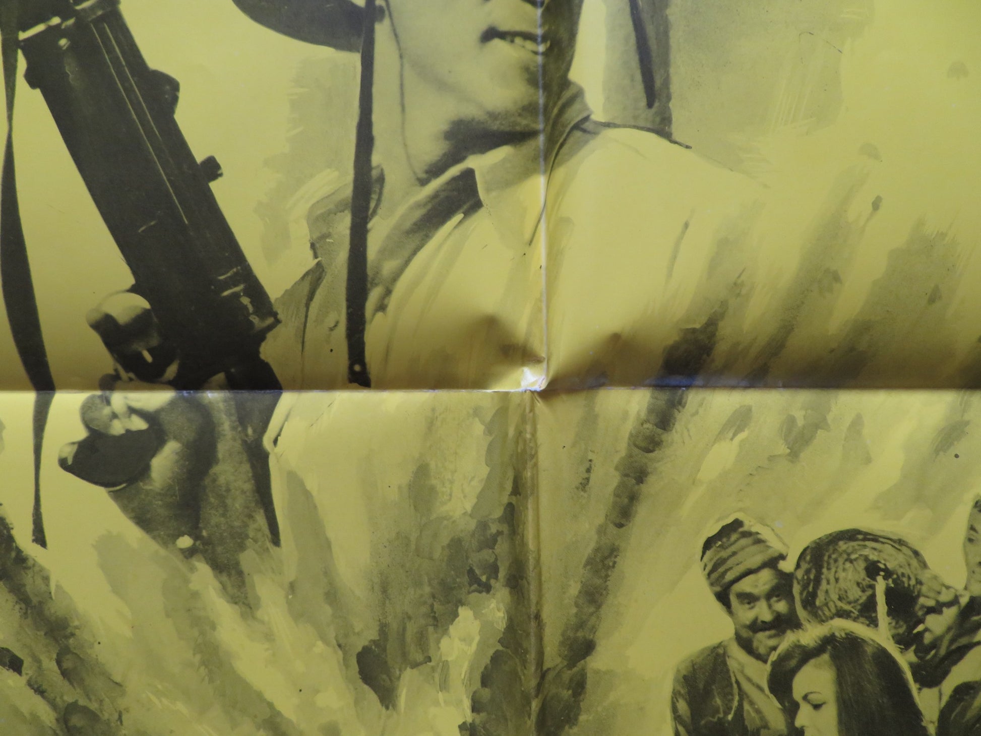 MASSACRE HARBOR FOLDED US ONE SHEET POSTER CHRISTOPHER GEORGE GARY RAYMOND 1968 - Rendezvous Cinema