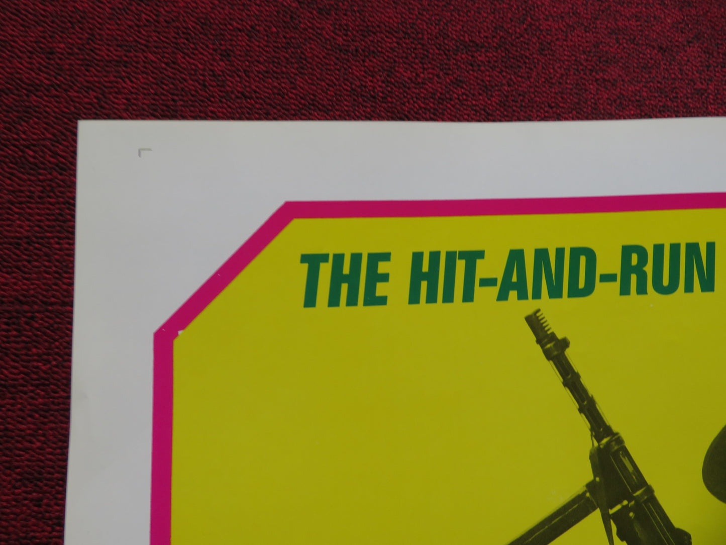 MASSACRE HARBOR FOLDED US ONE SHEET POSTER CHRISTOPHER GEORGE GARY RAYMOND 1968 - Rendezvous Cinema