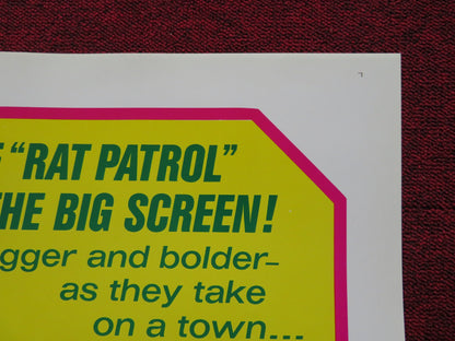 MASSACRE HARBOR FOLDED US ONE SHEET POSTER CHRISTOPHER GEORGE GARY RAYMOND 1968 - Rendezvous Cinema