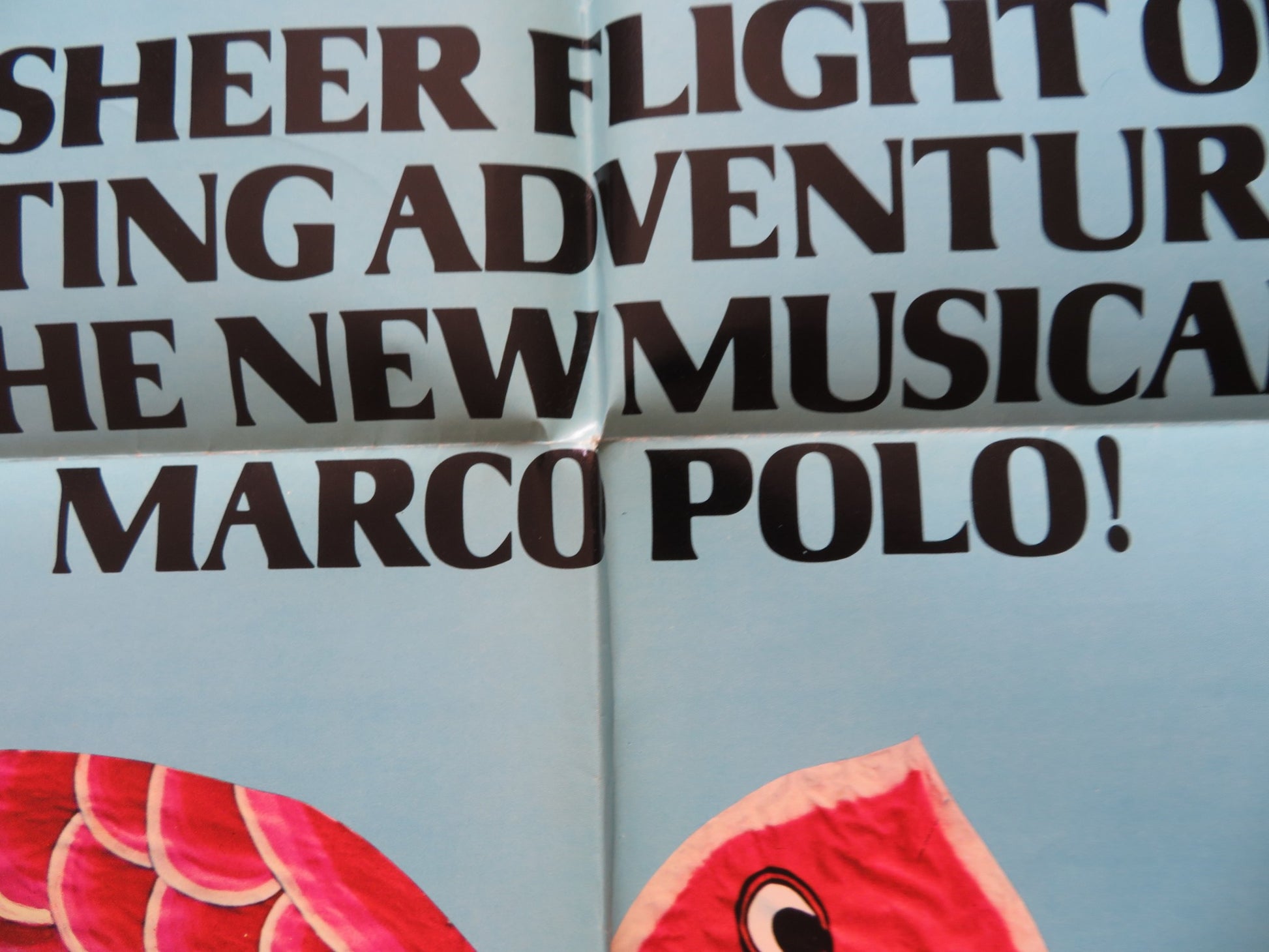 MARCO FOLDED US ONE SHEET POSTER DESI ARNAZ JR. JACK WESTON 1973 - Rendezvous Cinema