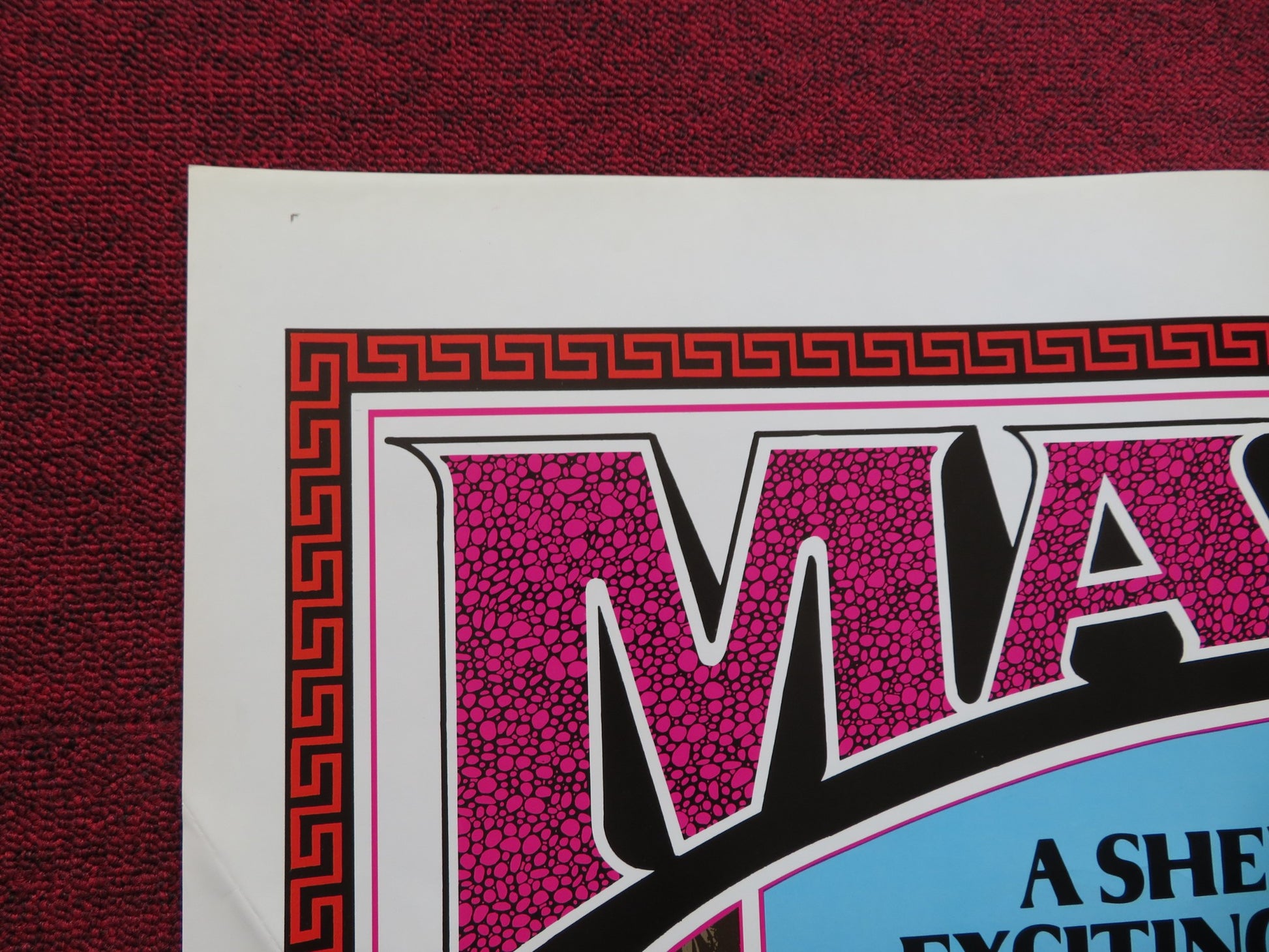 MARCO FOLDED US ONE SHEET POSTER DESI ARNAZ JR. JACK WESTON 1973 - Rendezvous Cinema