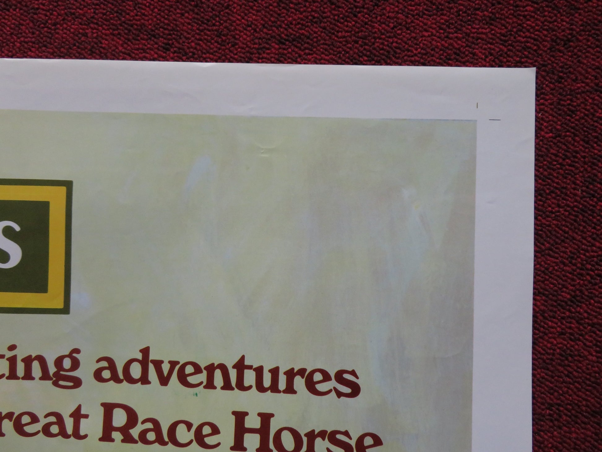 STABLEMATES FOLDED US ONE SHEET POSTER WALLACE BERRY MICKEY ROONEY 1973 - Rendezvous Cinema