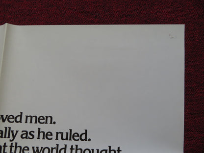 LUDWIG FOLDED US ONE SHEET POSTER HELMUT BERGER TREVOR HOWARD 1973 - Rendezvous Cinema