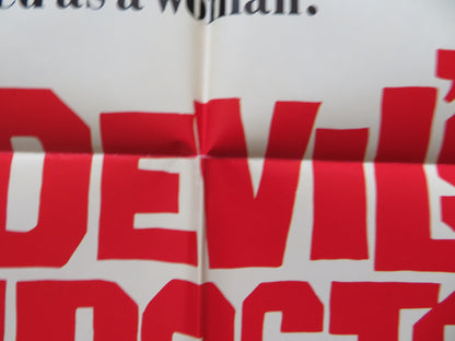 THE DEVIL'S IMPOSTER FOLDED US ONE SHEET POSTER LIV ULLMANN JEREMY KEMP 1972 - Rendezvous Cinema