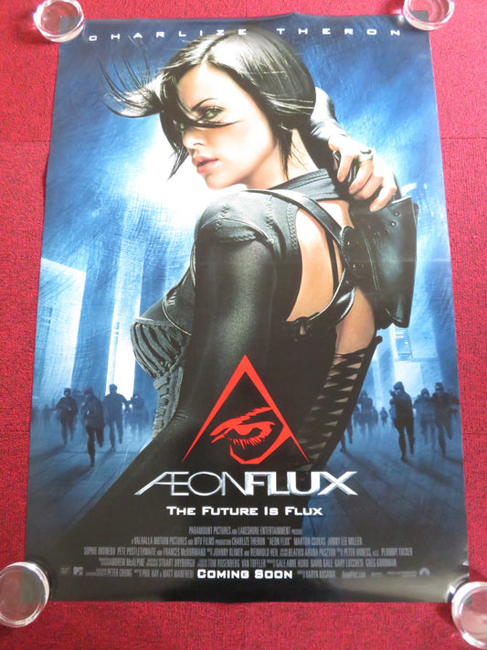 AEON FLUX US ONE SHEET ROLLED POSTER CHARLIZE THERON JONNY LEE MILLER 2005