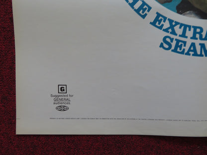 THE EXTRAORDINARY SEAMAN FOLDED US ONE SHEET POSTER DAVID NIVEN FAYE DUNAWAY '69 - Rendezvous Cinema