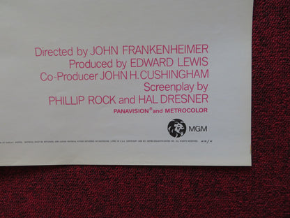 THE EXTRAORDINARY SEAMAN FOLDED US ONE SHEET POSTER DAVID NIVEN FAYE DUNAWAY '69 - Rendezvous Cinema