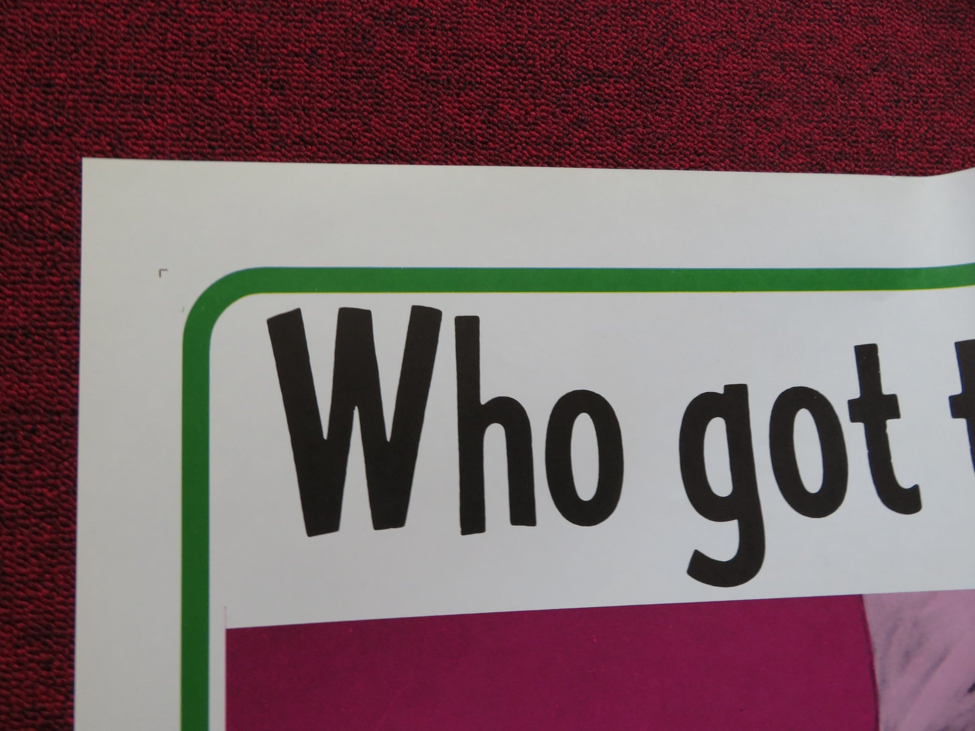 THE FICKLE FINGER OF FATE FOLDED US ONE SHEET POSTER TAB HUNTER LUIS PRENDES '67 - Rendezvous Cinema