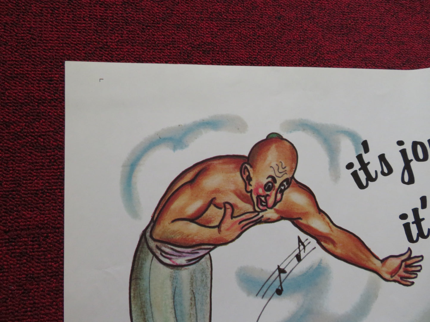 THE SINGING PRINCESS FOLDED US ONE SHEET POSTER JULIE ANDREWS S. SIBALDI 1967 - Rendezvous Cinema