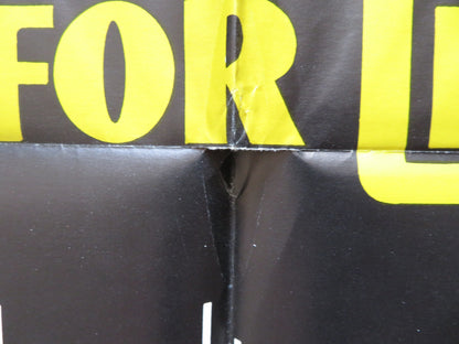 LIVE FOR LIFE FOLDED US ONE SHEET POSTER YVES MONTAND CANDICE BERGEN 1968 - Rendezvous Cinema