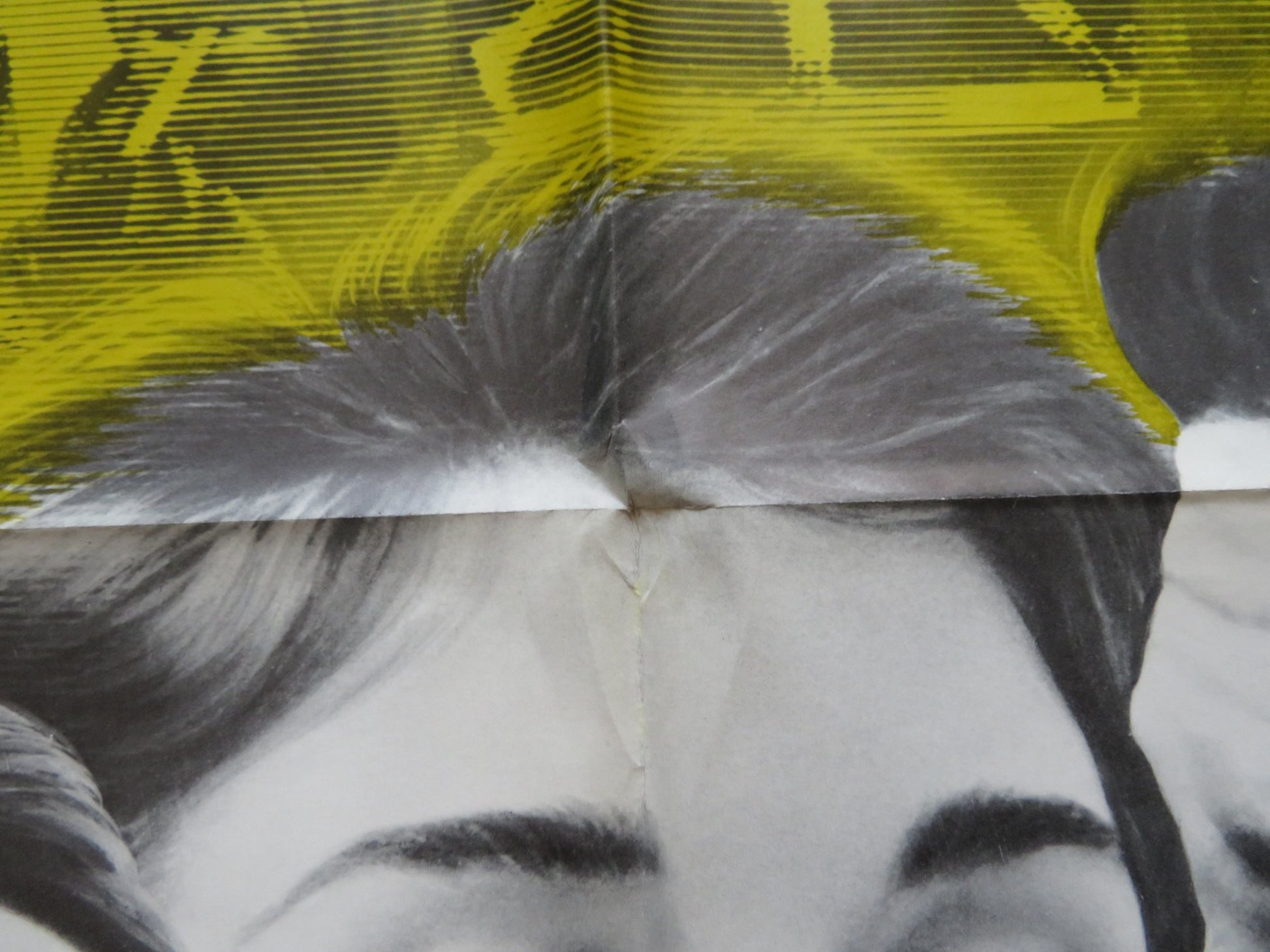 LIVE FOR LIFE FOLDED US ONE SHEET POSTER YVES MONTAND CANDICE BERGEN 1968 - Rendezvous Cinema