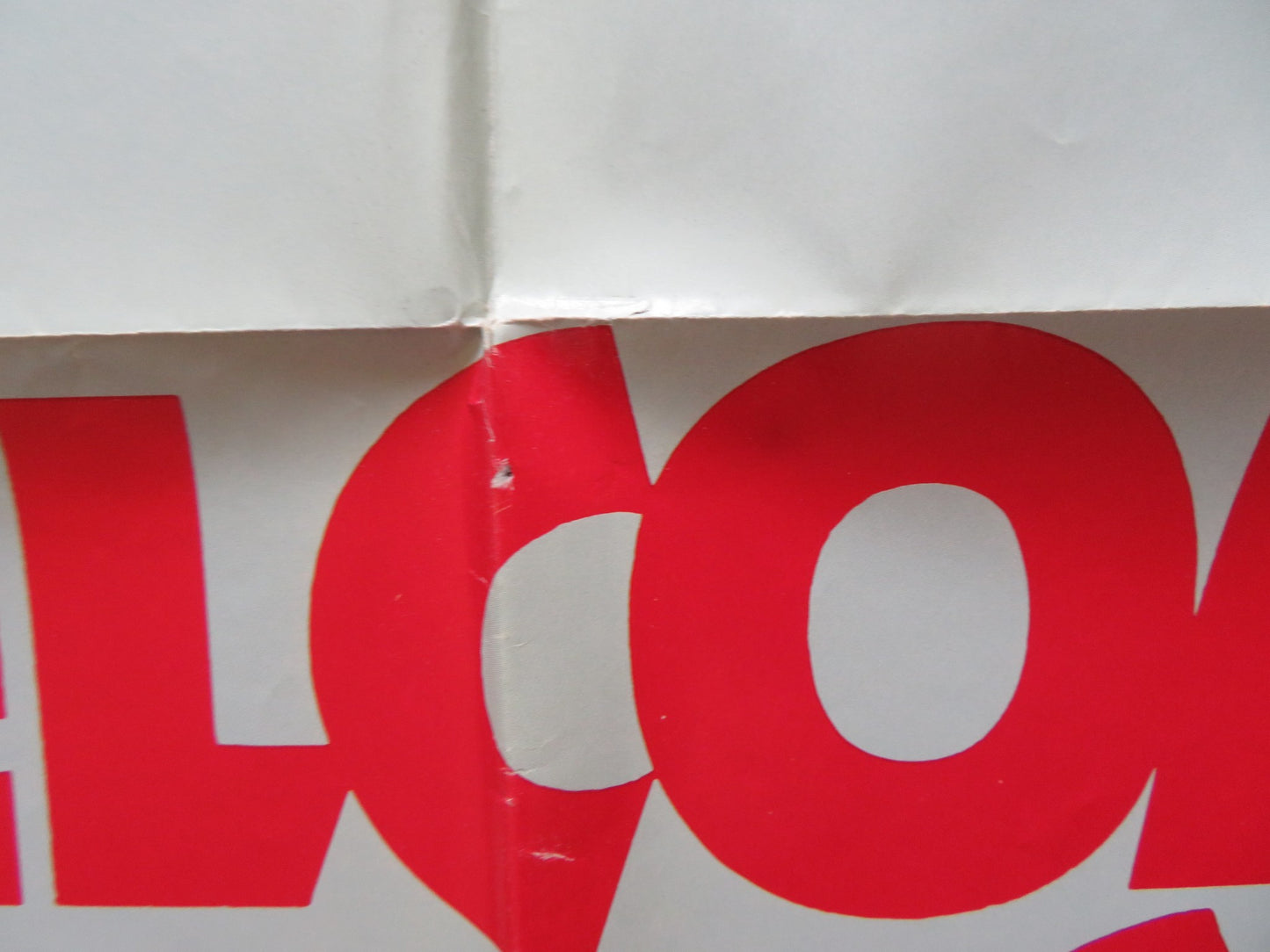 WELCOME TO THE CLUB FOLDED US ONE SHEET POSTER BRIAN FOLEY JACK WARDEN 1971 - Rendezvous Cinema