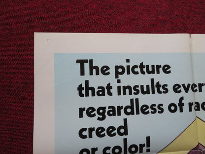 WELCOME TO THE CLUB FOLDED US ONE SHEET POSTER BRIAN FOLEY JACK WARDEN 1971 - Rendezvous Cinema