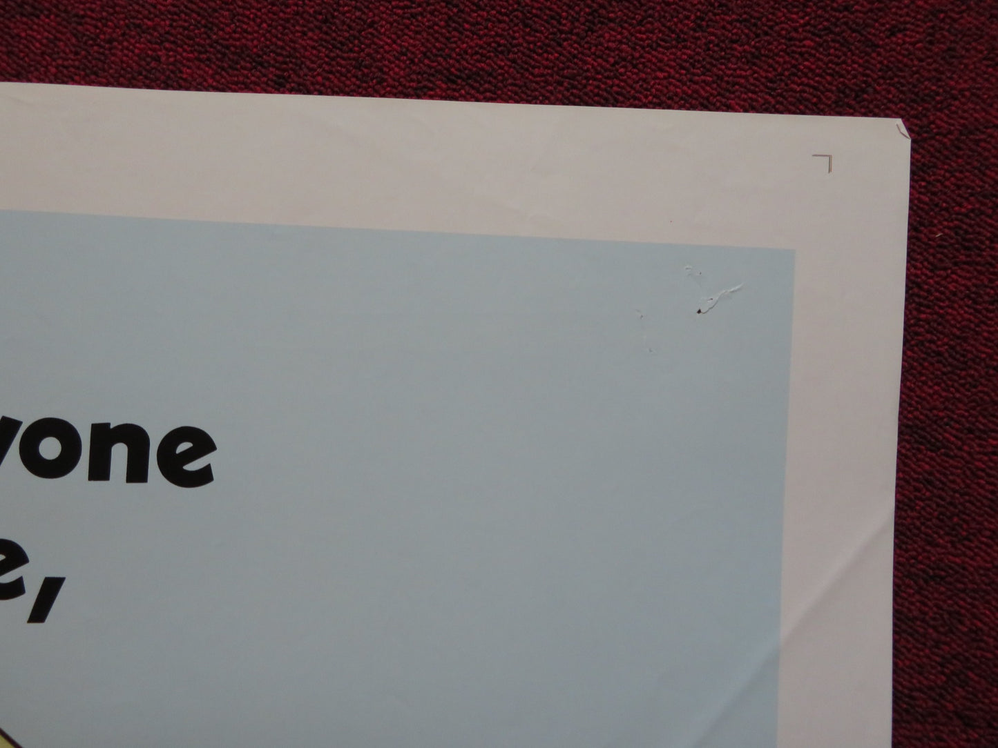 WELCOME TO THE CLUB FOLDED US ONE SHEET POSTER BRIAN FOLEY JACK WARDEN 1971 - Rendezvous Cinema