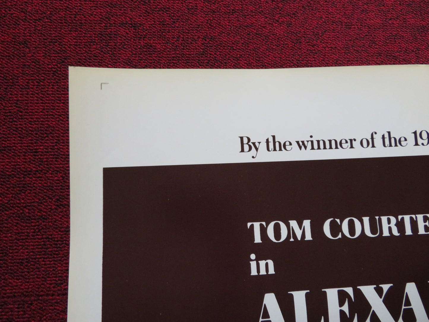 ONE DAY IN THE LIFE OF IVAN DENISOVICH FOLDED US ONE SHEET POSTER 1971 - Rendezvous Cinema