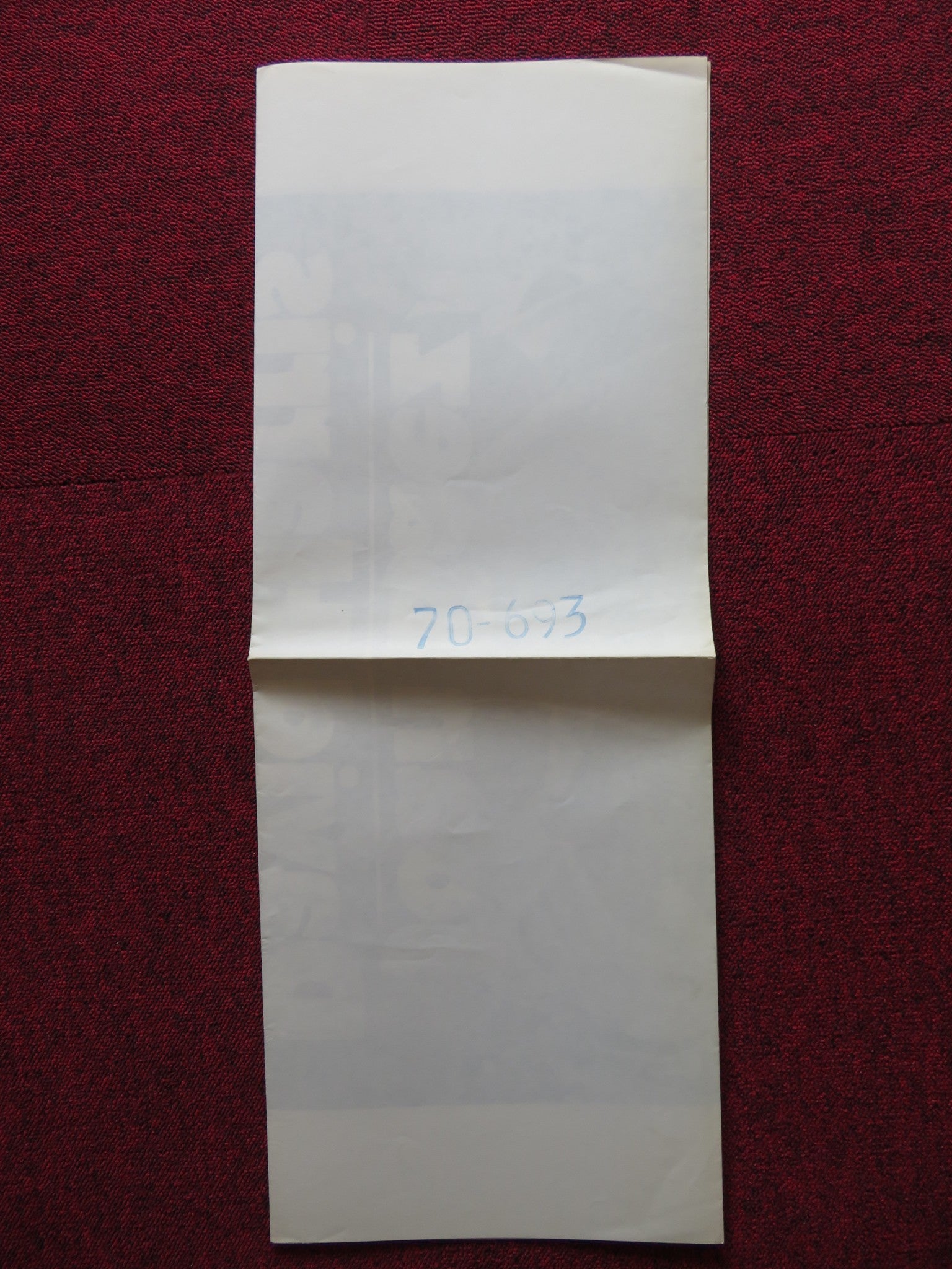 CARRY IT ON FOLDED US ONE SHEET POSTER JOAN BAEZ DAVID HARRIS 1970 - Rendezvous Cinema