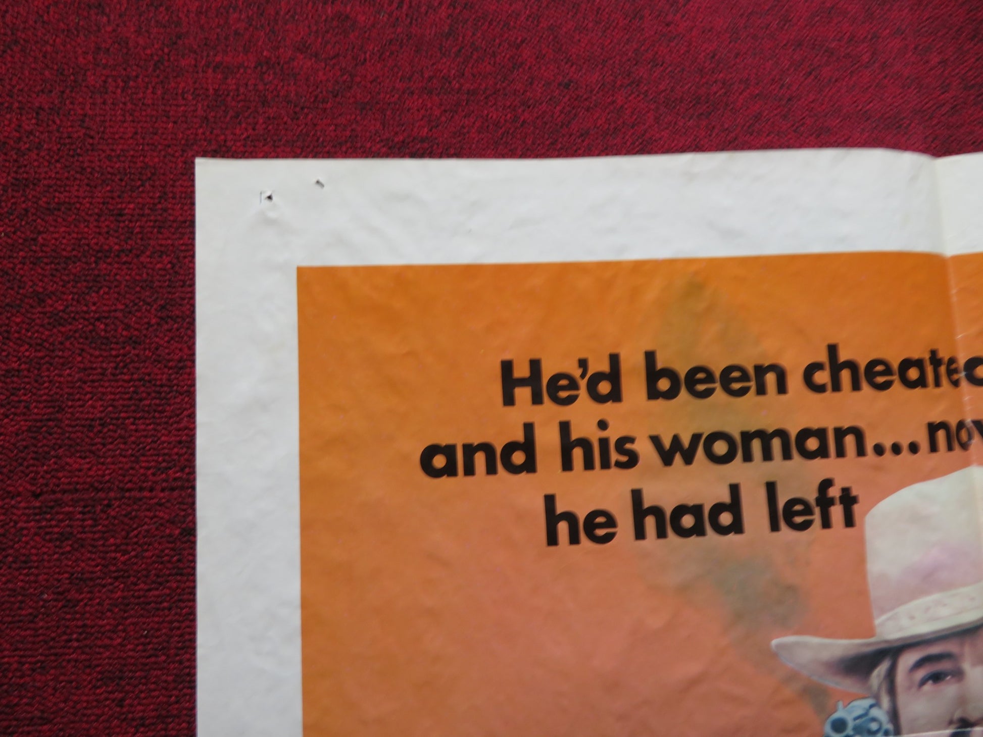 ONE MORE TRAIN TO ROB FOLDED US ONE SHEET POSTER GEORGE PEPPARD D. MULDAUR 1971 - Rendezvous Cinema