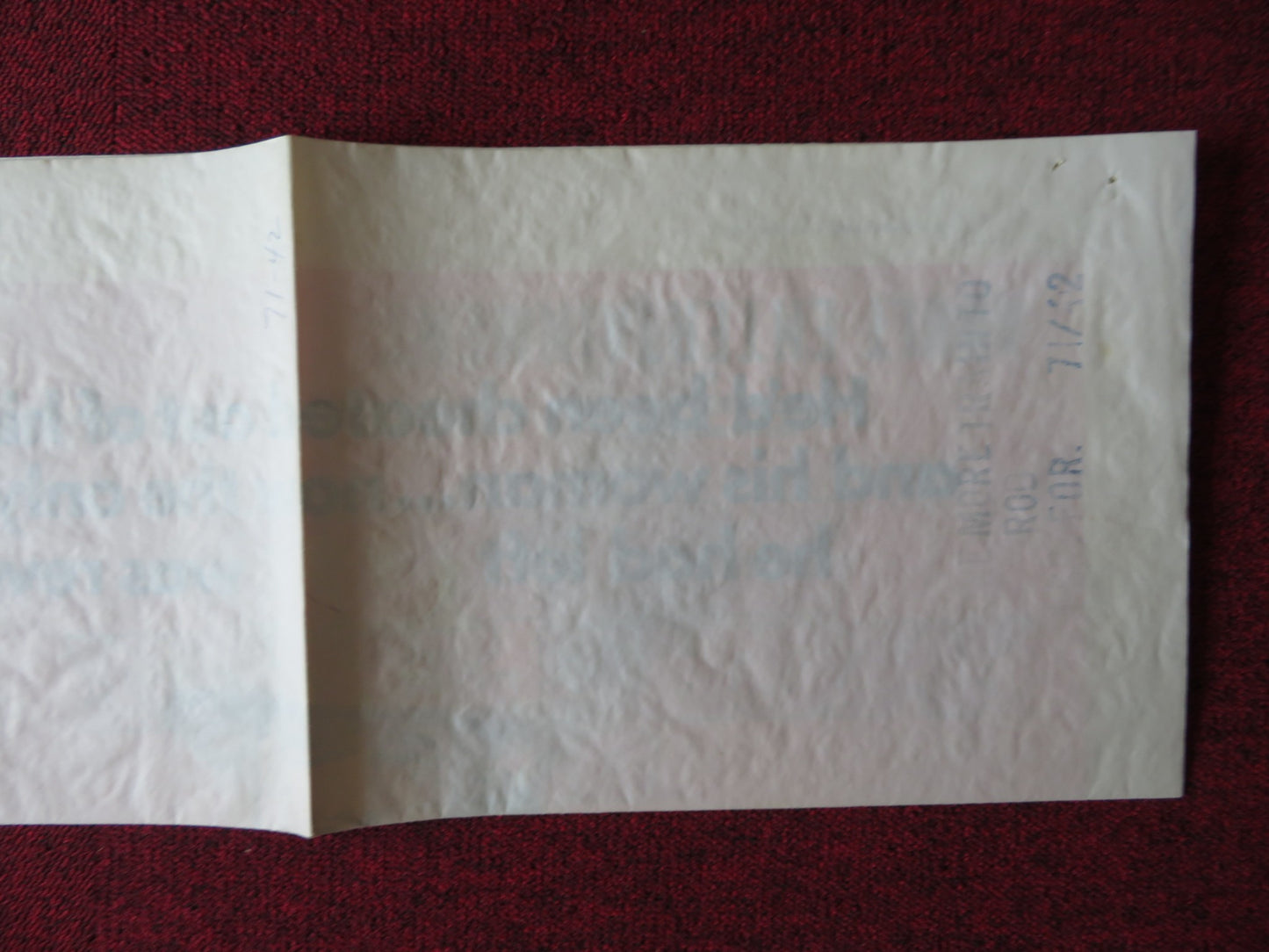 ONE MORE TRAIN TO ROB FOLDED US ONE SHEET POSTER GEORGE PEPPARD D. MULDAUR 1971 - Rendezvous Cinema