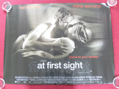 AT FIRST SIGHT UK QUAD (30"x 40") ROLLED POSTER VAL KILMER MIRA SORVINO 1999 - Rendezvous Cinema