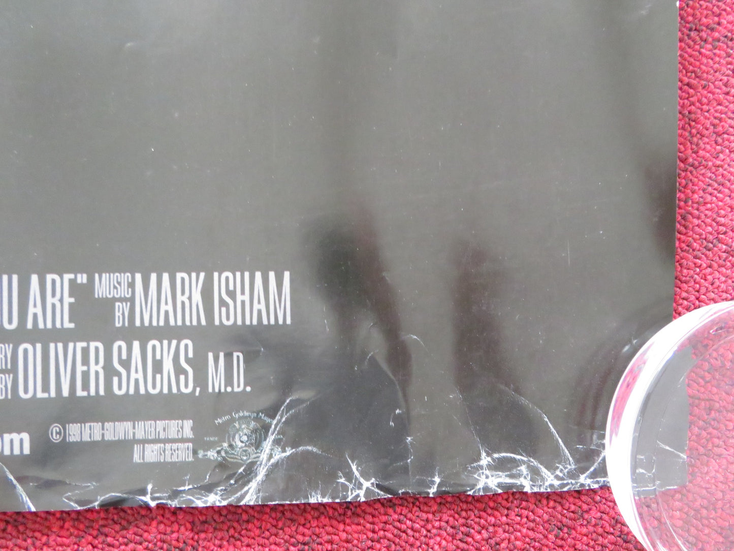 AT FIRST SIGHT UK QUAD (30"x 40") ROLLED POSTER VAL KILMER MIRA SORVINO 1999 - Rendezvous Cinema