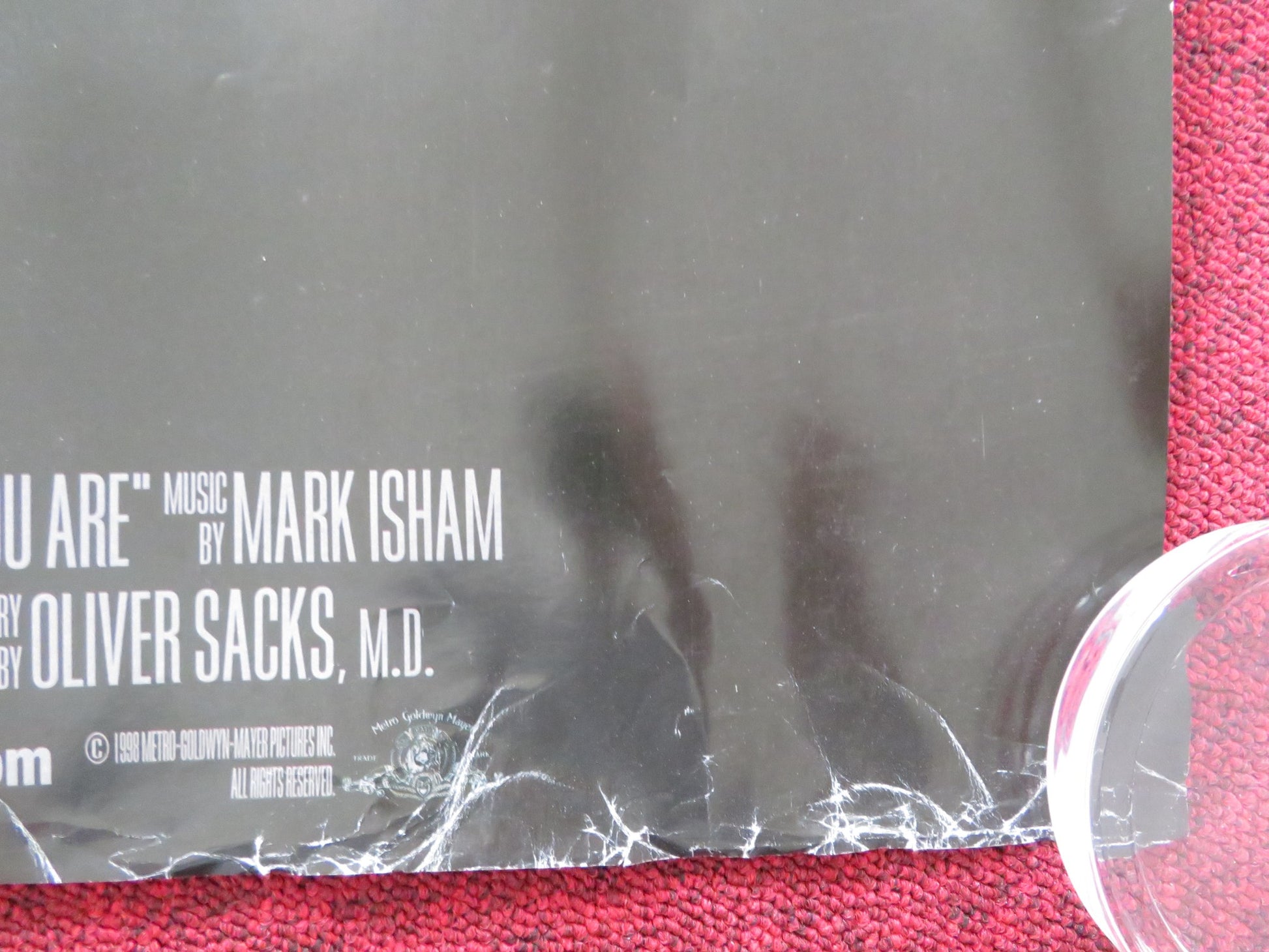 AT FIRST SIGHT UK QUAD (30"x 40") ROLLED POSTER VAL KILMER MIRA SORVINO 1999 - Rendezvous Cinema